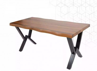 Dining room dining table luxury furniture wooden kitchen table new brown modern table